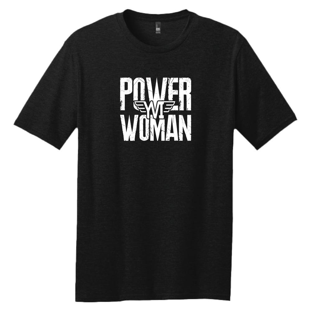 YVI Power Woman Crewneck TShirt Boss Your Business Academy